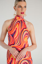 ZIKORA DRESS - KALEIDOSCOPE PRINT