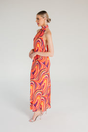 ZIKORA DRESS - KALEIDOSCOPE PRINT