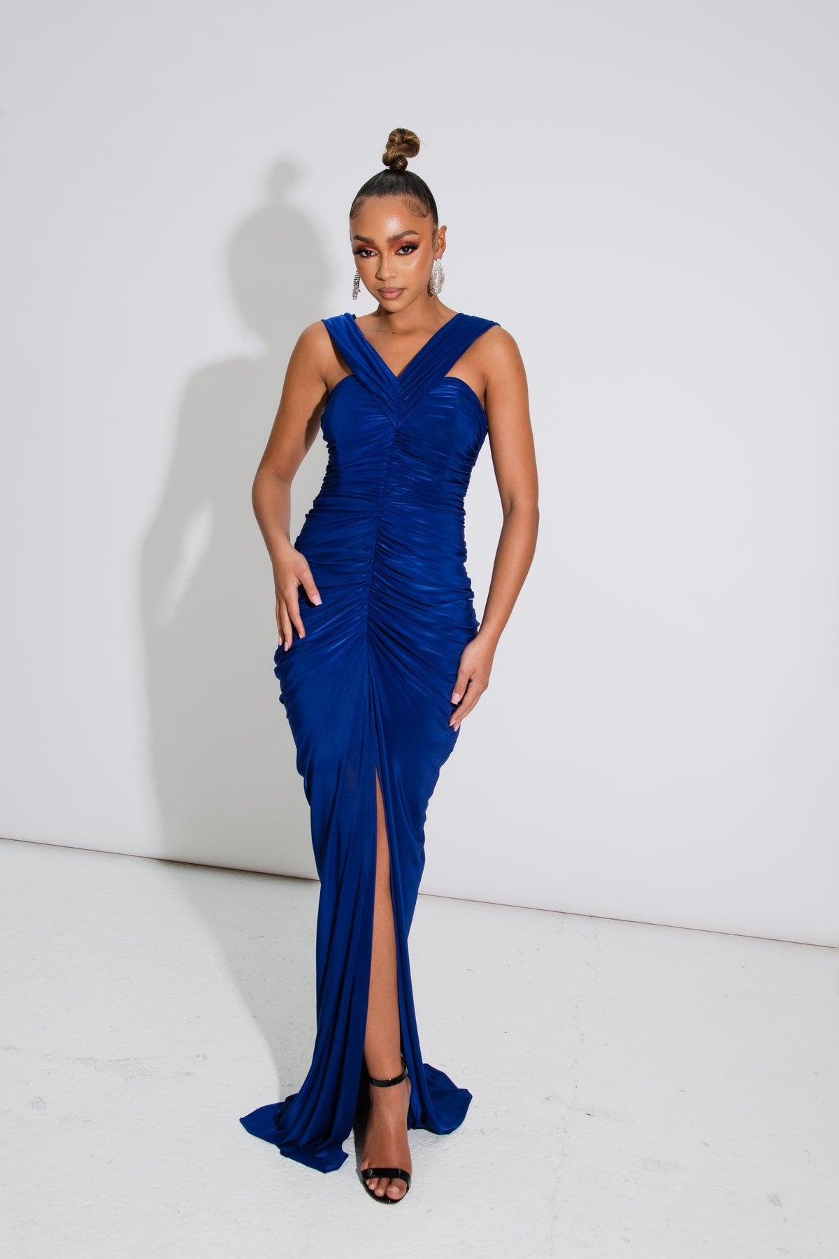 Tiara Dress in Blue – Yaura