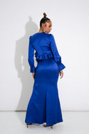 OKIKI DRESS BLUE