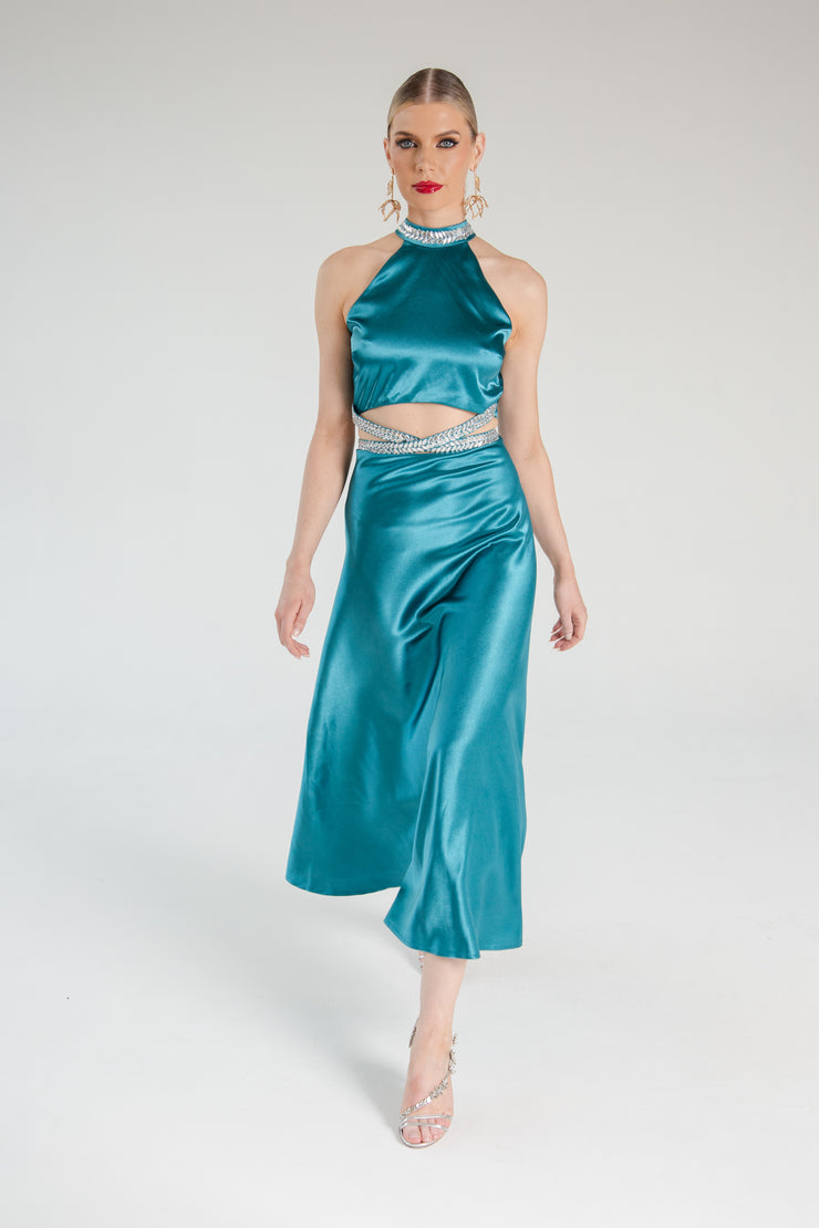 IVIE DRESS - BLUE