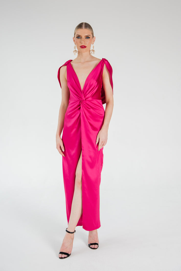 DINACHI DRESS - PINK
