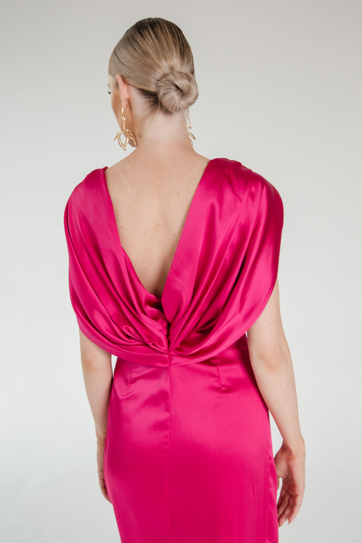 DINACHI DRESS - PINK