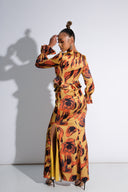 OKIKI DRESS-EPO PUPA PRINT