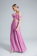 KAMSI SKIRT-LILAC