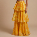 Faari Maxi Skirt Aquarelle Yellow
