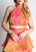 Faari Crop Top Aquarelle Pink