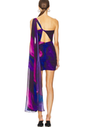 FOLAKE DRESS GALACTIC PRINT