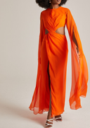 RENI DRESS - ORANGE