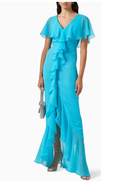 Isioma Dress -Blue