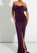 Tiara Dress in Grape