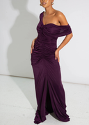 Tiara Dress in Grape