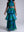 Faari Maxi Skirt in Aquarelle Blue Green