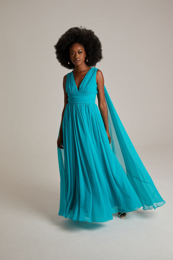 JADE DRESS - TEAL