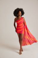 FOLAKE DRESS - SUNSET PRINT