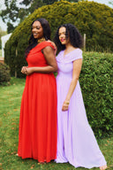 Temilade dress in Orange