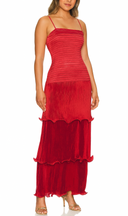 Bimi Dress in Burnt Orange