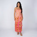 Bimi Dress in Hibsicus Print