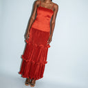 Bimi Dress in Burnt Orange