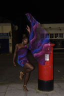 FOLAKE DRESS GALACTIC PRINT