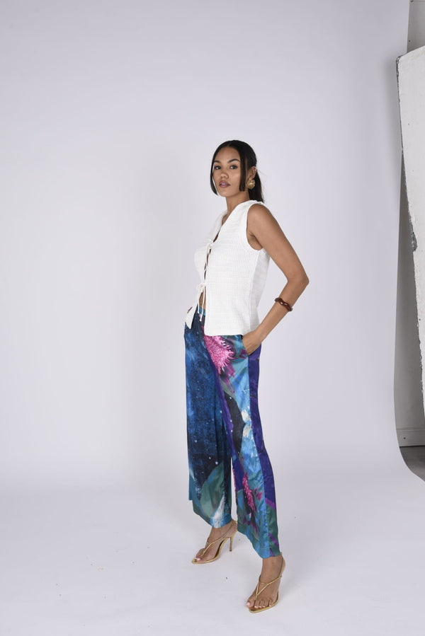 Somto Trousers in the Lunar Bloom Print