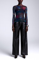 Ezinne Top in the  Lunar Bloom Print