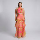 Faari Maxi Skirt Aquarelle Pink