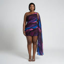 FOLAKE DRESS GALACTIC PRINT