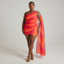 FOLAKE DRESS - SUNSET PRINT