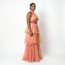 Faari Maxi Skirt Aquarelle Pink