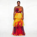 Keta Dress in Petal Print