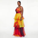 Keta Dress in Petal Print