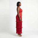 Bimi Dress in Burnt Orange