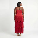 Bimi Dress in Burnt Orange