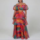 Faari Skirt in Aquarelle Multicolour