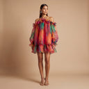 Kemka Dress in Aquarelle