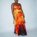 Keta Dress in Petal Print
