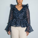 Lolu Top in the Starlight Print