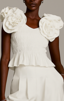 Nifemi Top in white
