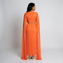 RENI DRESS - ORANGE