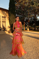 Faari Maxi Skirt Aquarelle Pink