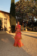 Faari Maxi Skirt Aquarelle Pink