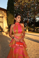 Faari Crop Top Aquarelle Pink