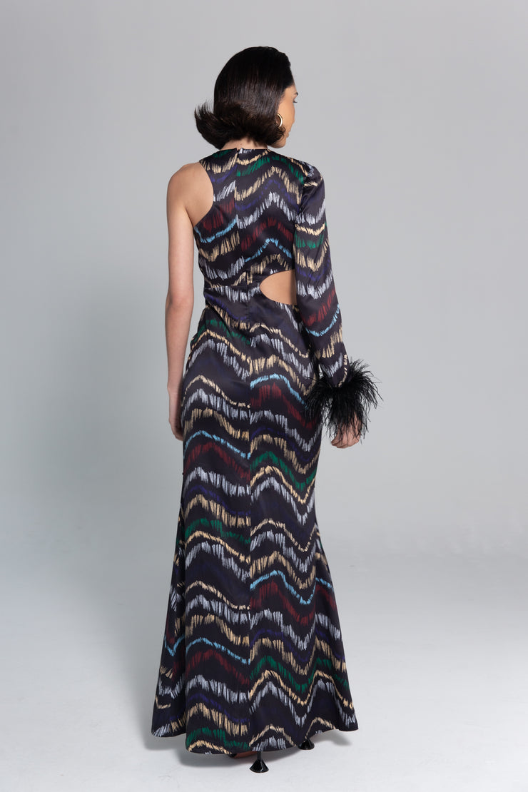 Tilewa Maxi Dress in Ila Print