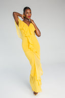 Isioma Dress -Yellow