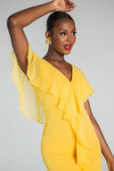Isioma Dress -Yellow