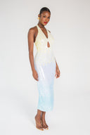 Kitan Dress -Ombre Sequin