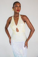 Kitan Dress -Ombre Sequin
