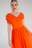 Temilade dress in Orange