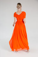 Temilade dress in Orange